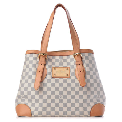 Louis Vuitton Damier Azur Hampstead MM 1 of 16