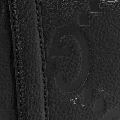 Gucci Piuma Calfskin Jumbo GG Embossed Briefcase Black 14 of 14