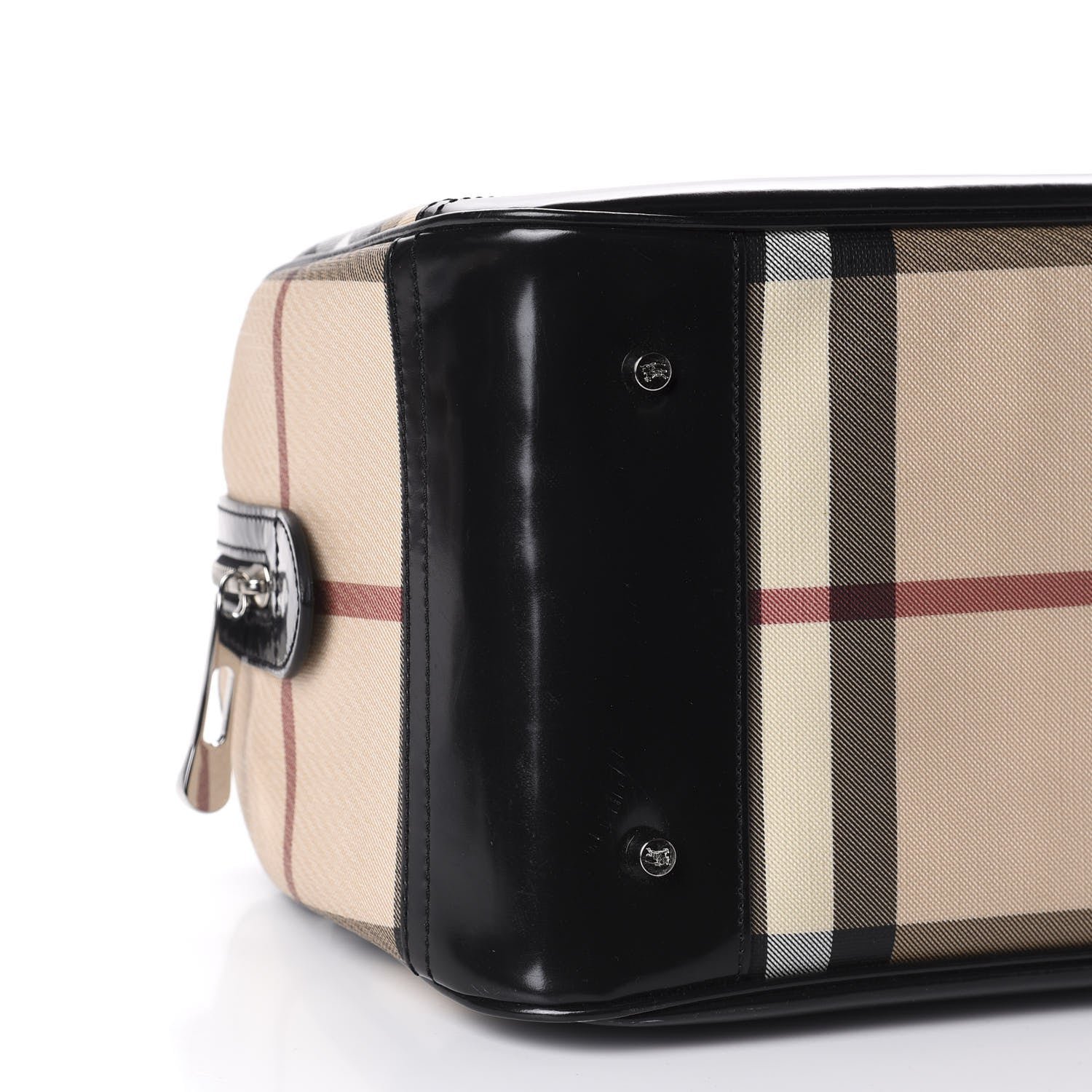 Burberry Nova Check Bowling Bag Black 5 of 11