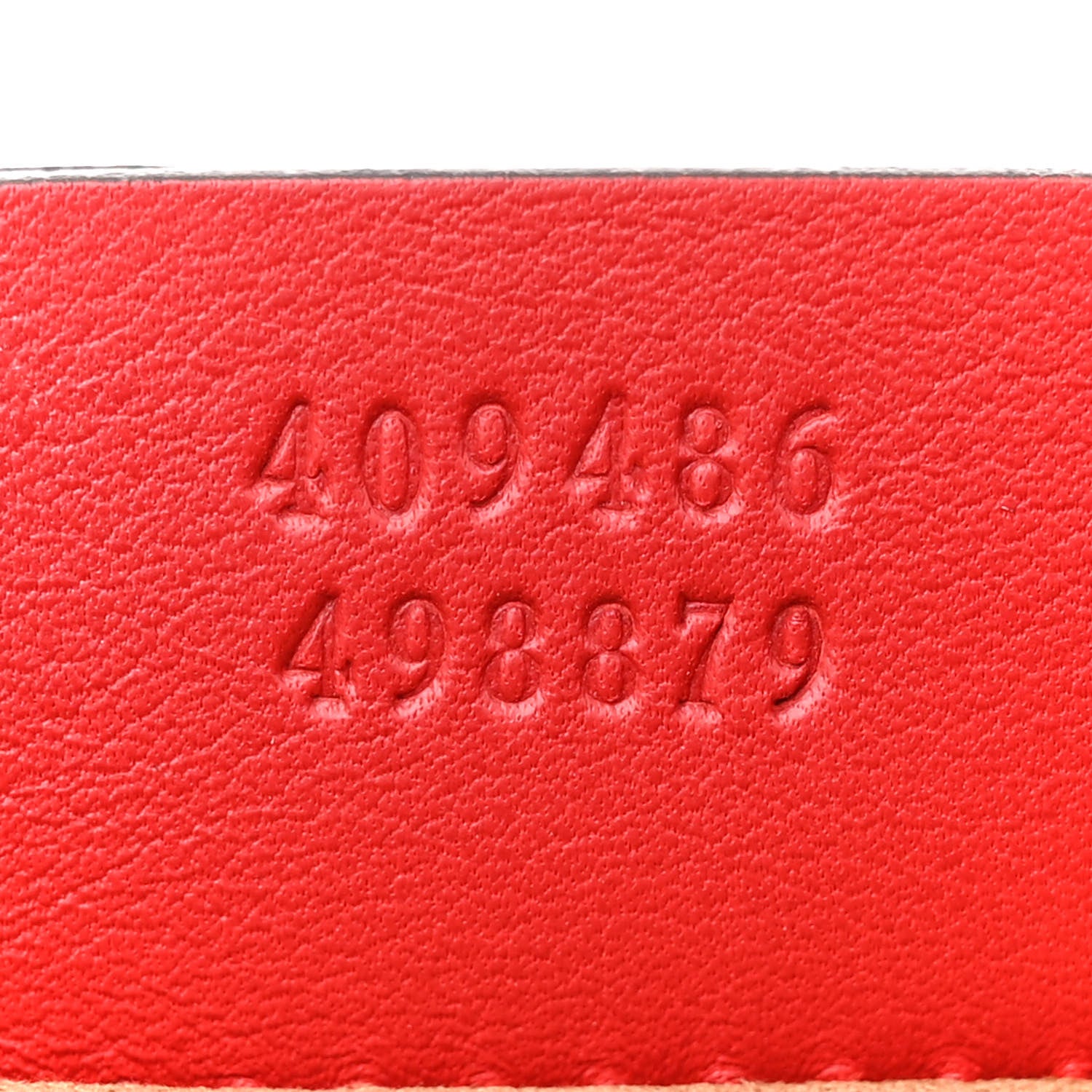 Gucci GG Supreme Monogram Calfskin Medium Padlock Shoulder Bag Beige Hibiscus Red New Rosette 7 of 16