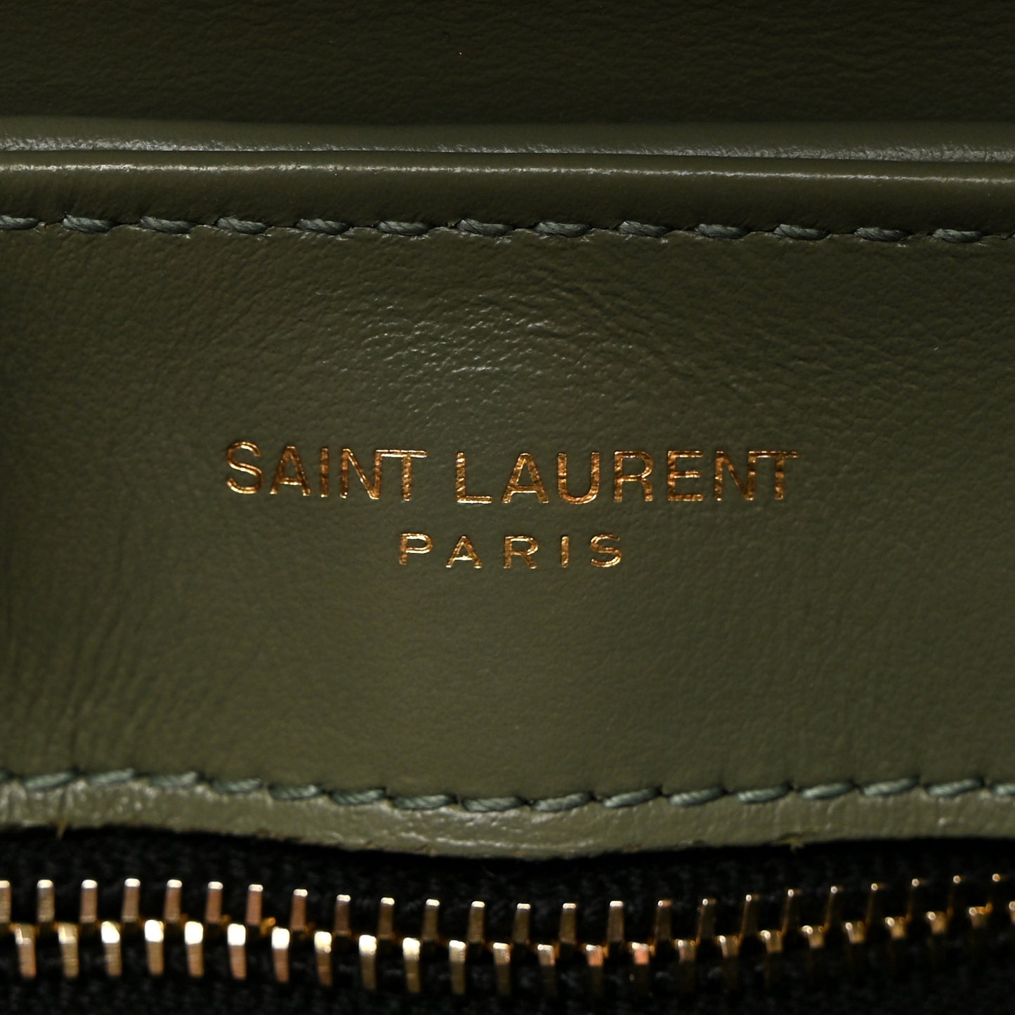Calfskin Y Quilted Monogram Toy Loulou Crossbody Bag Light Sage