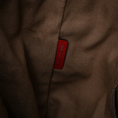 Burberry Grainy Calfskin Medium Ashby Hobo Cadmium Red 8 of 20