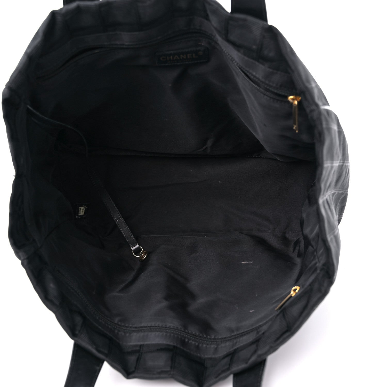Chanel Nylon Medium Travel Tote Black 5 of 18