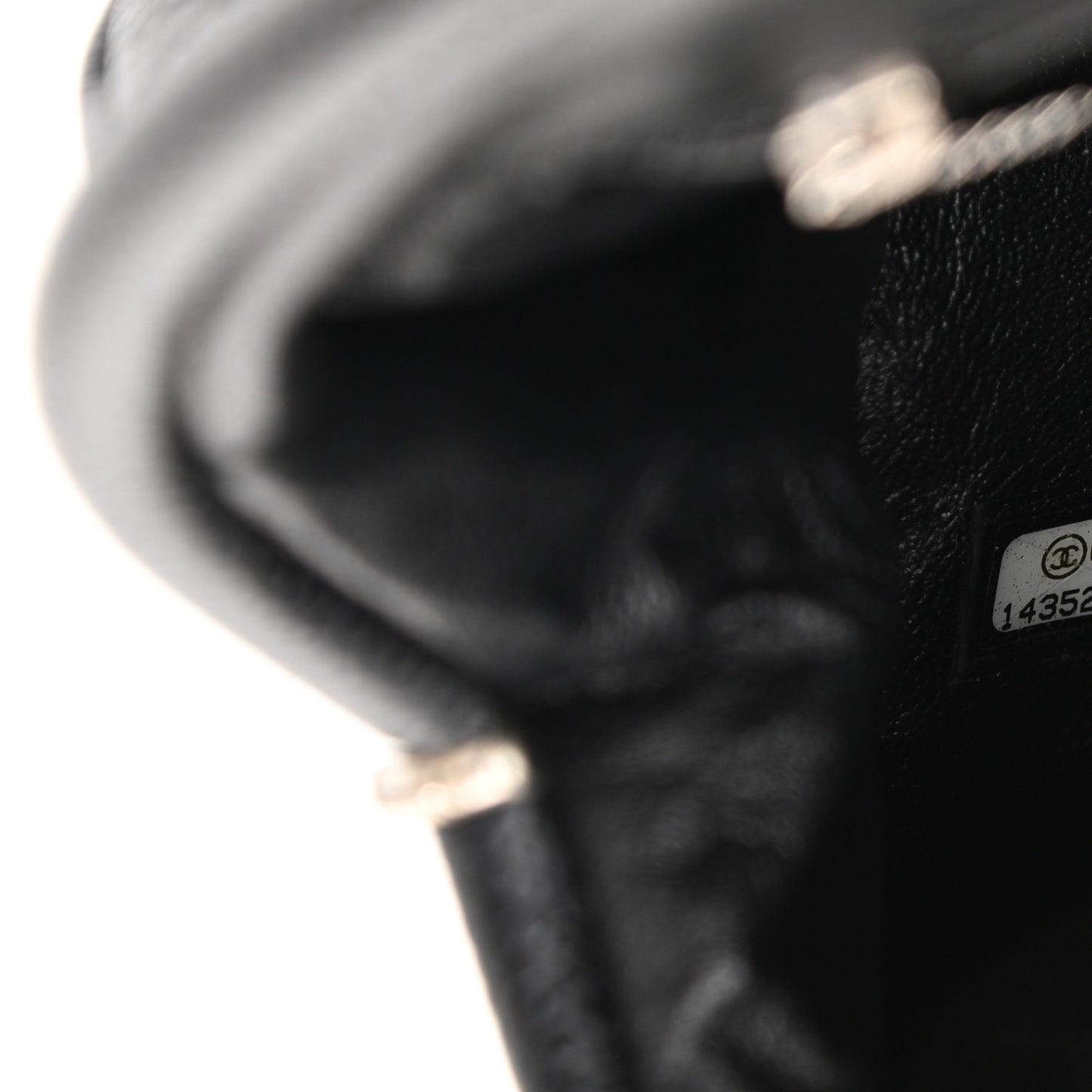Caviar Quilted Timeless Clutch Black