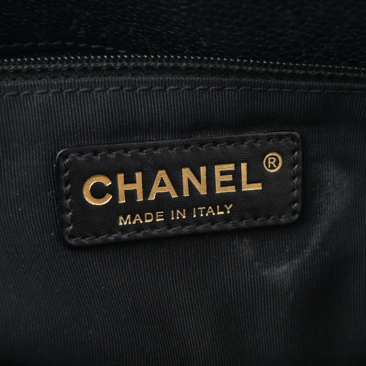 Chanel Caviar Quilted Grand Shopping Tote GST Black 6 of 15