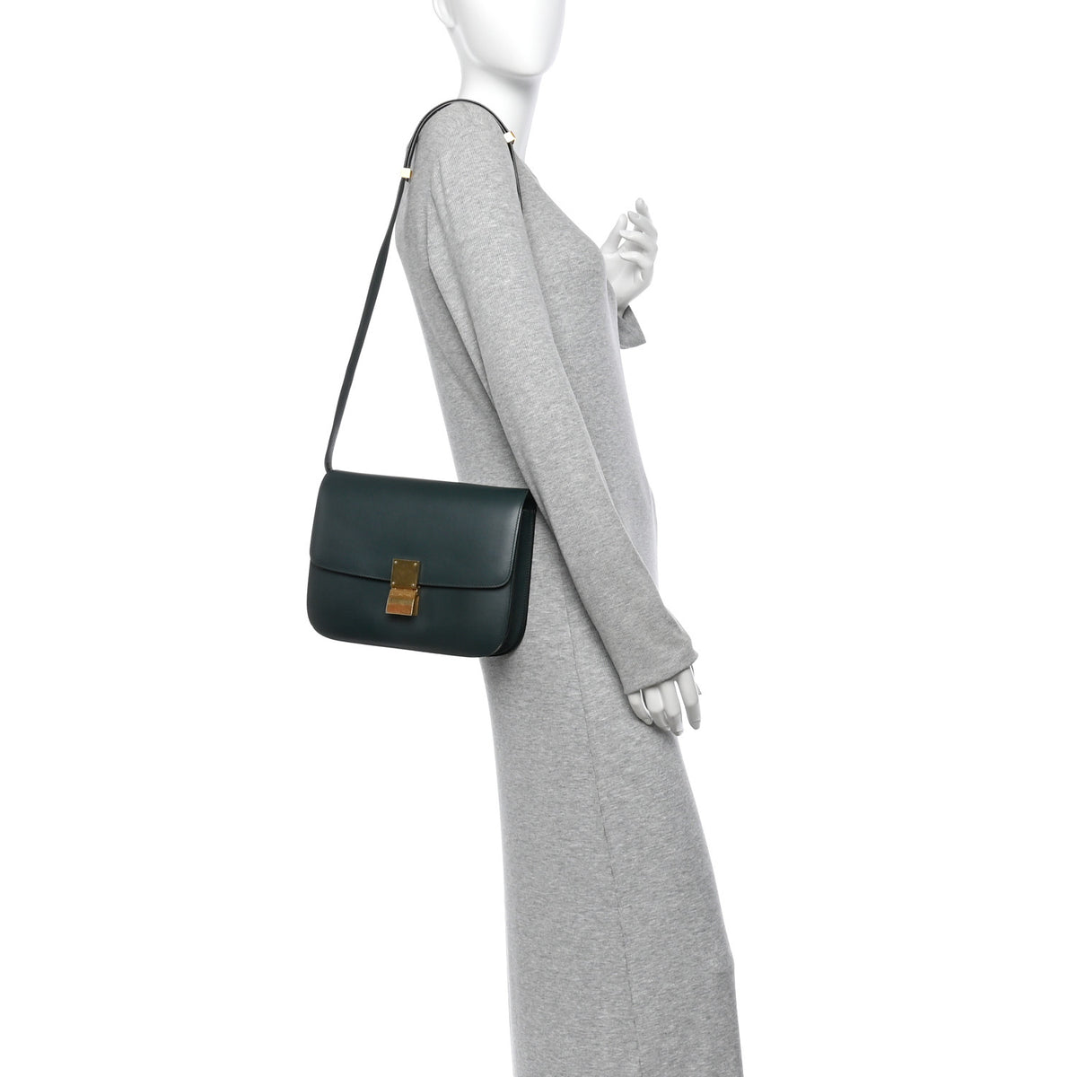Celine Box Calfskin Medium Classic Box Flap Bag Amazone 2 of 10
