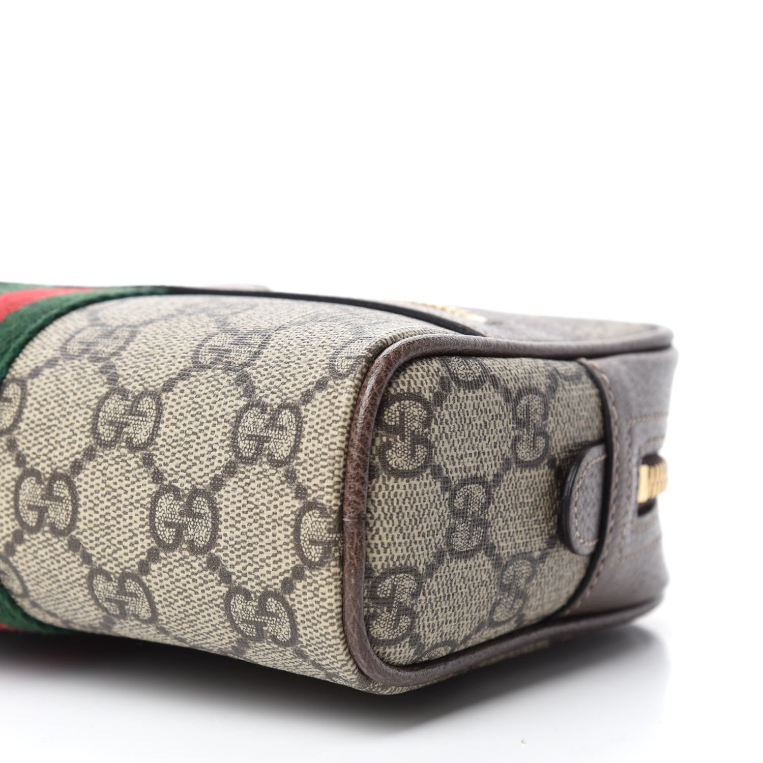 Gucci GG Supreme Monogram Small Ophidia Belt Bag 65 26 Dark Brown 7 of 11