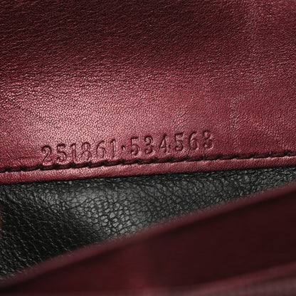 Gucci Shine Guccissima Lovely Heart Continental Wallet Scarlatto 6 of 9