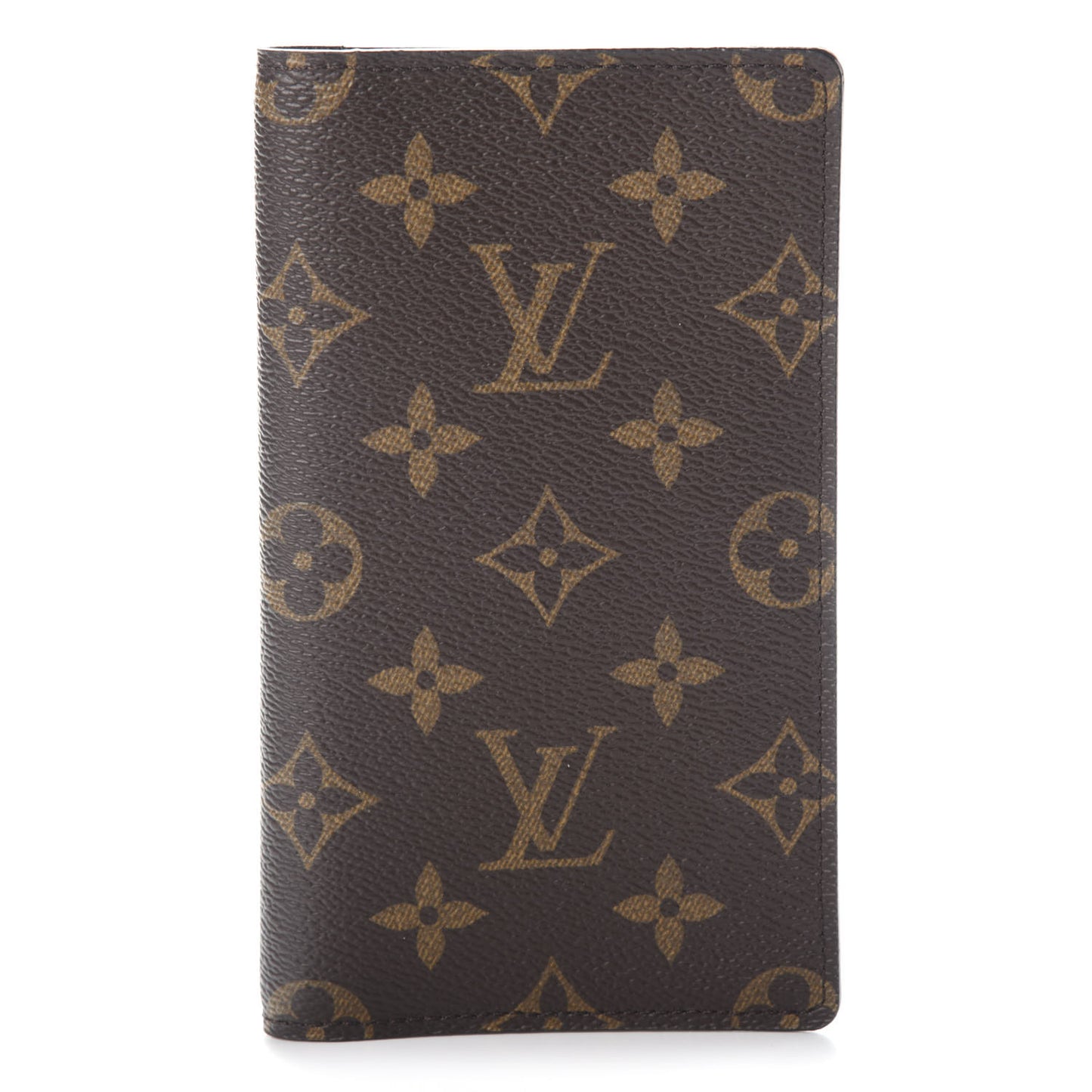 Monogram Checkbook Holder Case Wallet