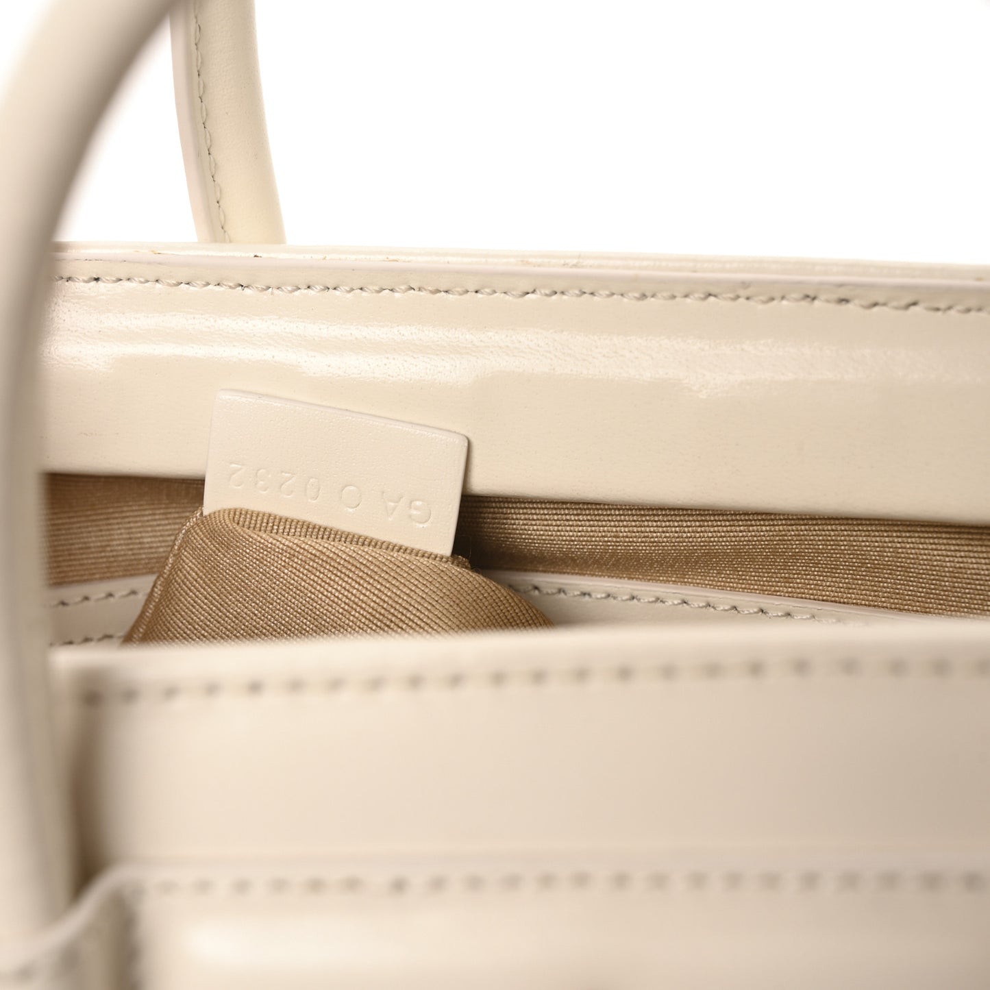 Box Calfskin Mini Lock Antigona Shoulder Bag Ivory