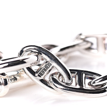Hermes Sterling Silver GM Chaine D'Ancre Bracelet 4 of 5