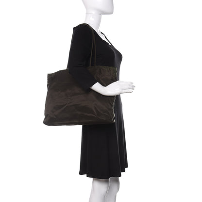 Prada Tessuto Nylon Tote Black 2 of 10