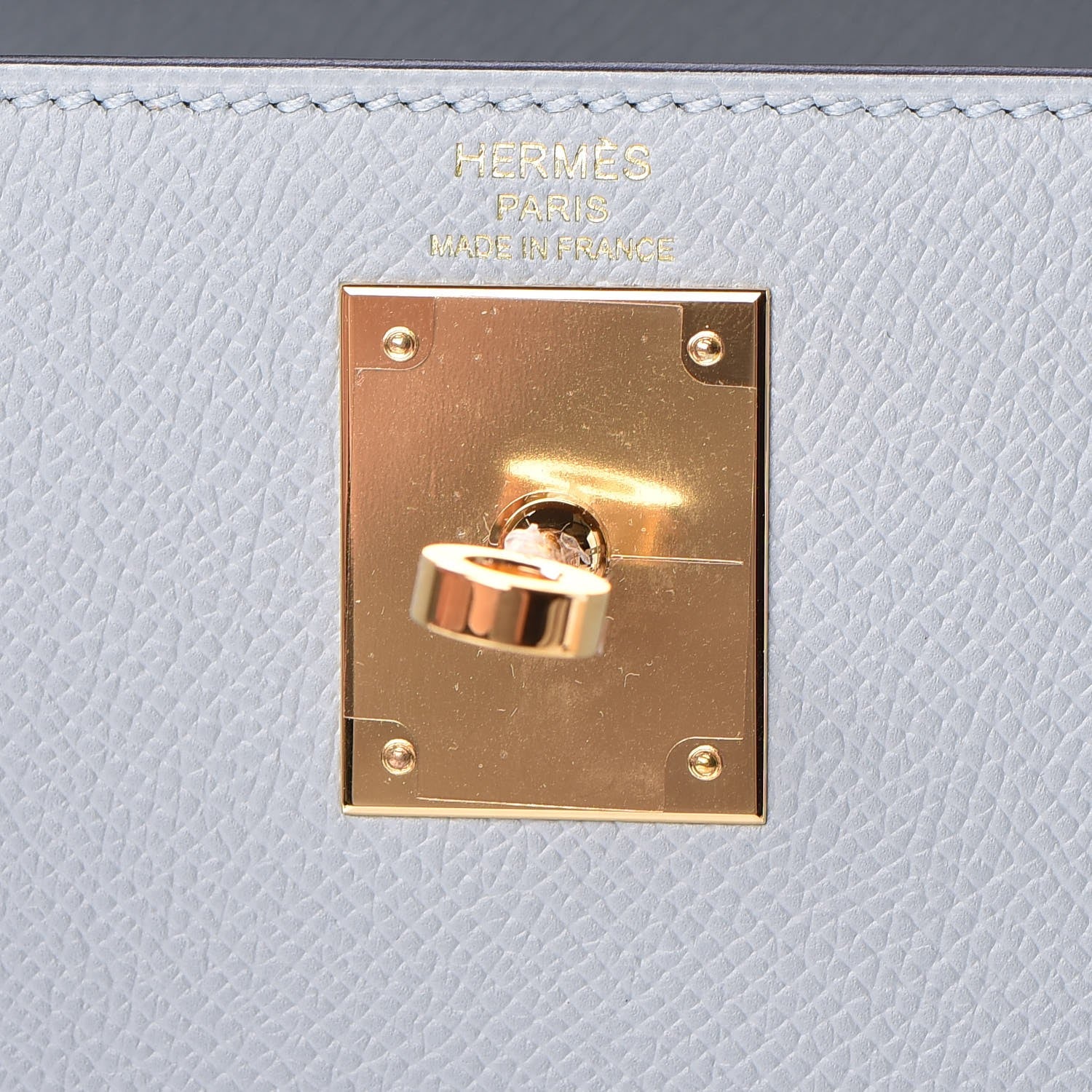 Hermes Epsom Kelly Sellier 28 Bleu Glacier 20 of 36