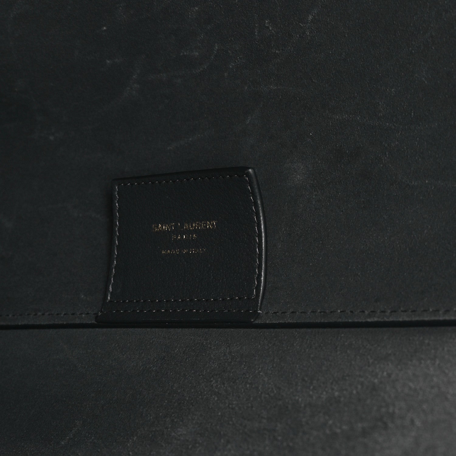 Saint Laurent Calfskin Large Shopping Tote Storm 7 of 12