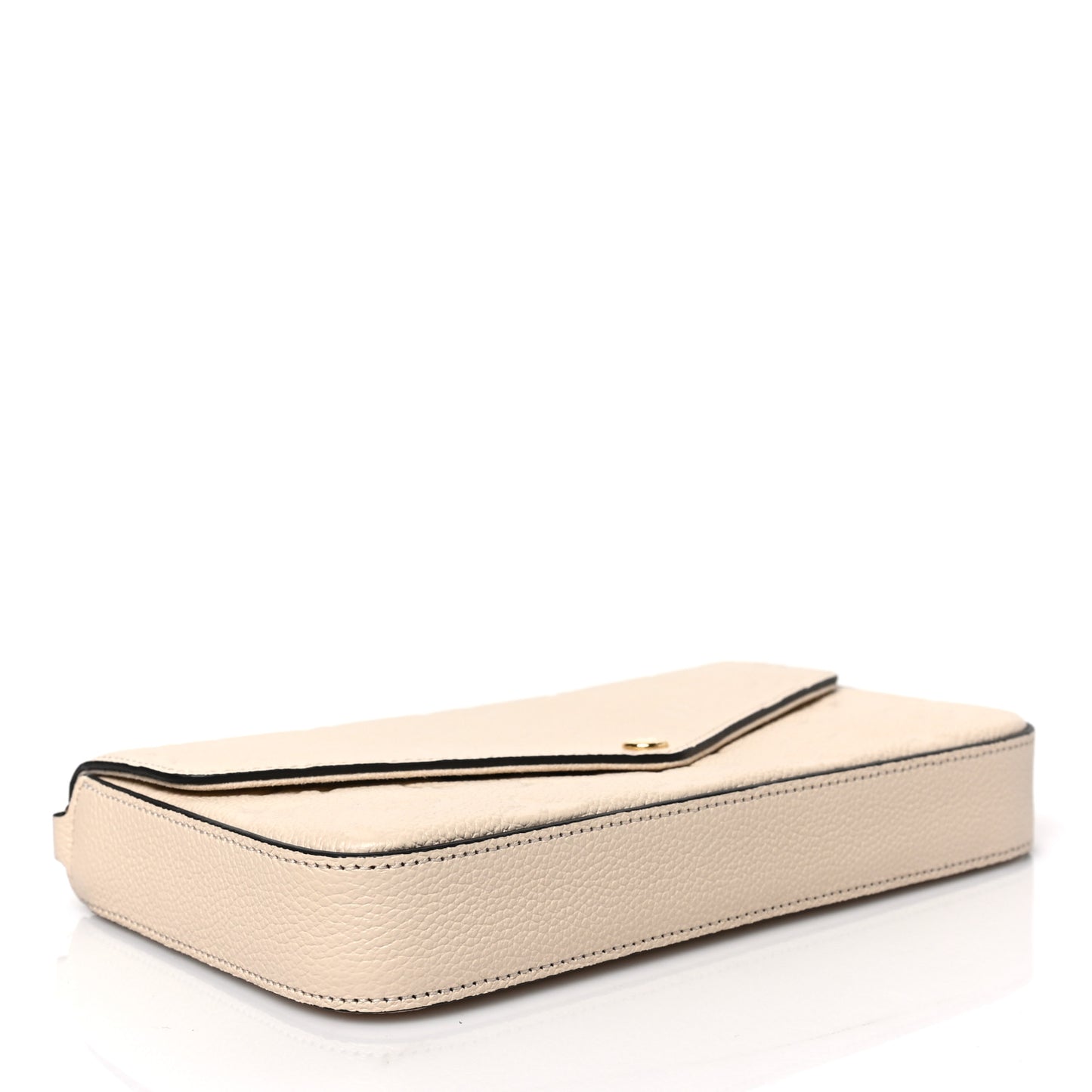 Empreinte Pochette Felicie Chain Wallet Cream