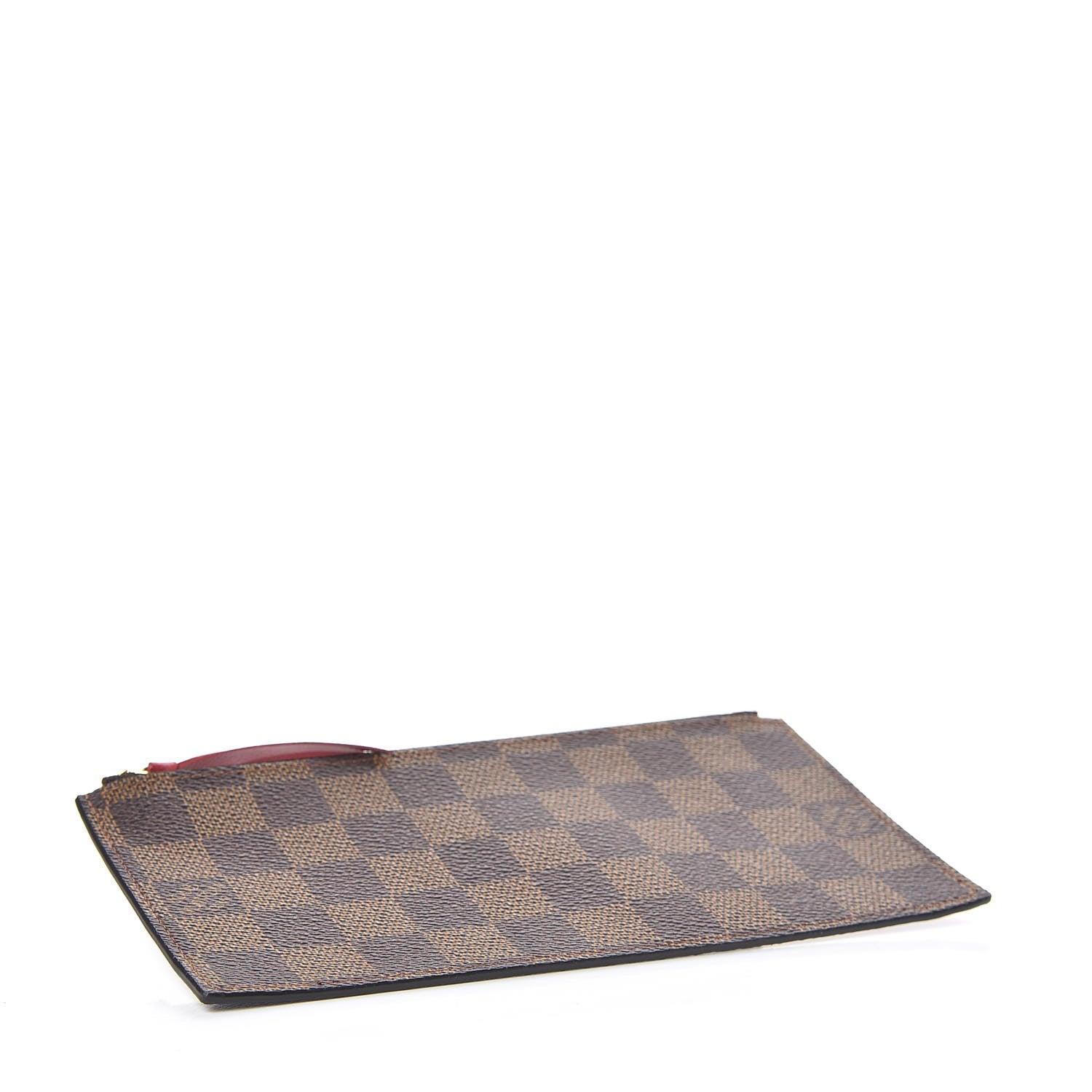 Louis Vuitton Damier Ebene Felicie Chain Wallet Zippered Insert 4 of 6