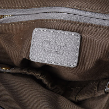 Chloe Calfskin Medium Marcie Satchel Cashmere Grey 6 of 8