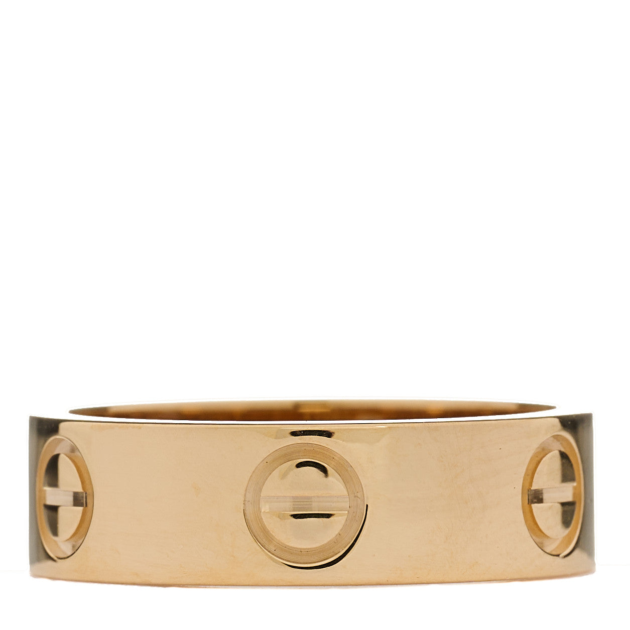 18K Yellow Gold 5.5mm LOVE Ring 52 6