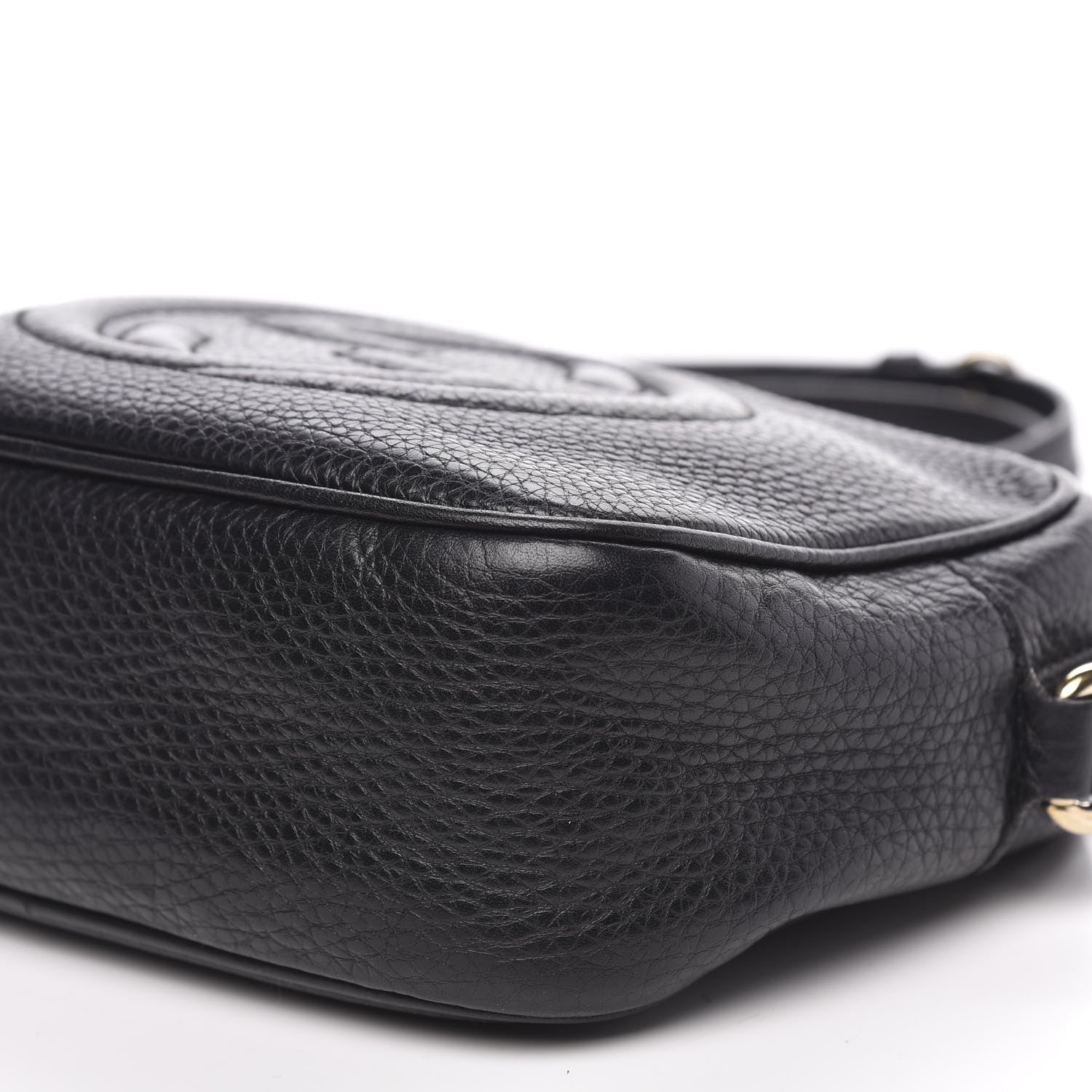Gucci Pebbled Calfskin Small Soho Disco Bag Black 9 of 13