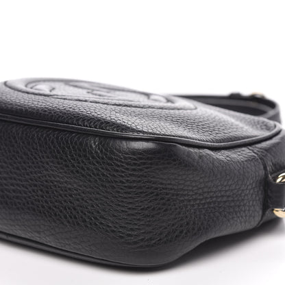 Gucci Pebbled Calfskin Small Soho Disco Bag Black 9 of 13