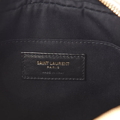 Saint Laurent Calfskin Matelasse Monogram Lou Camera Bag Crema Soft 6 of 8