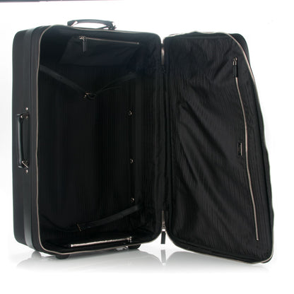 Prada Tessuto Saffiano Trolley Luggage Nero Black 5 of 8