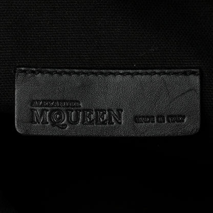 Alexander McQueen Calfskin Studded Padlock Backpack Black 6 of 11