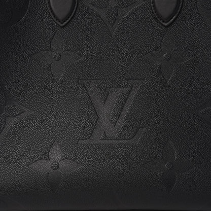 Louis Vuitton Empreinte Monogram Giant Onthego GM Black 9 of 10