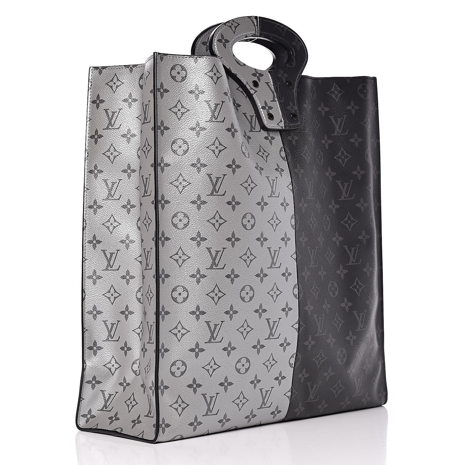 Louis Vuitton Monogram Eclipse Split Tote 3 of 11