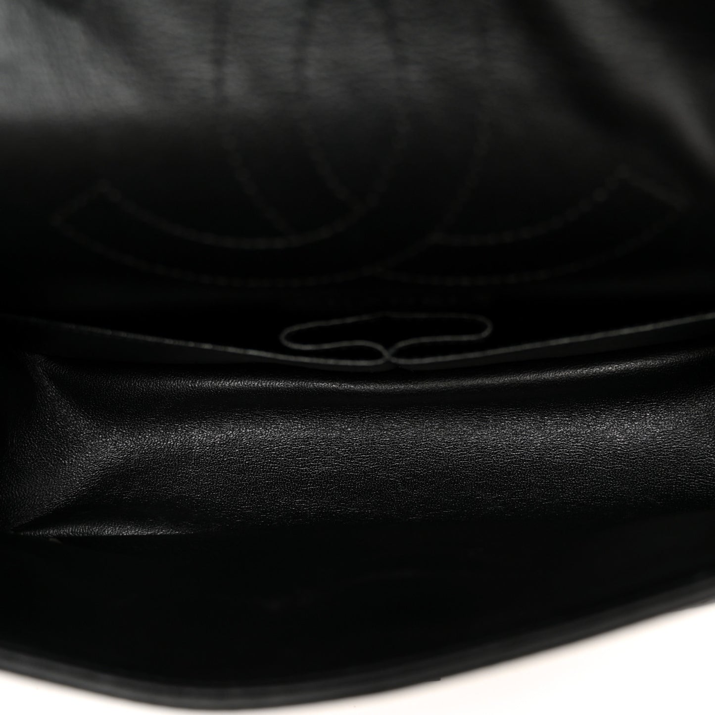 Aged Calfskin Chevron Quilted 2.55 Reissue 225 Flap So Black