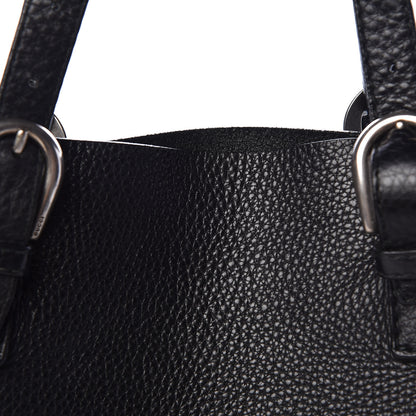 Gucci Pebbled Calfskin Large Tote Black 8 of 11