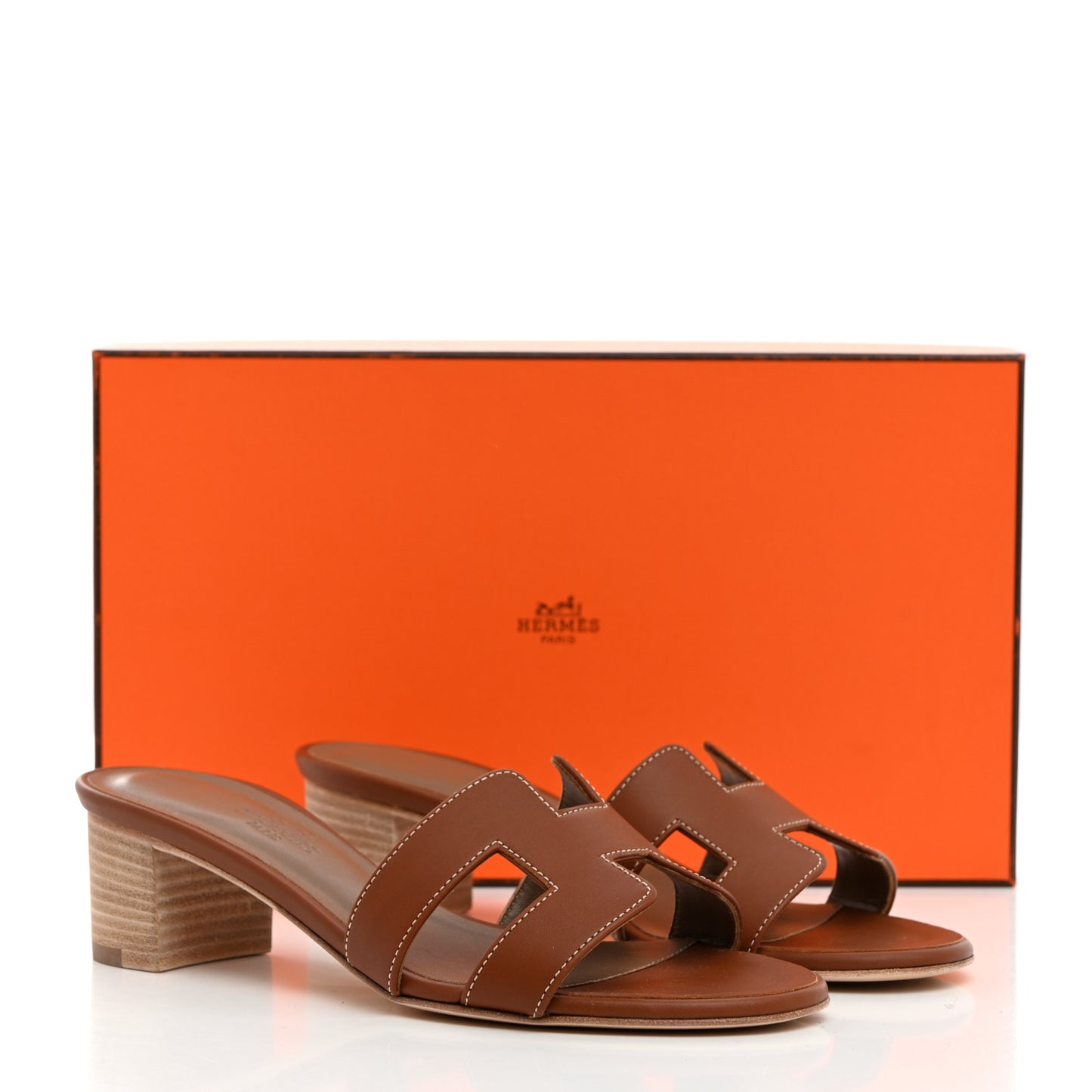 Calfskin Oasis Sandals 35 Gold