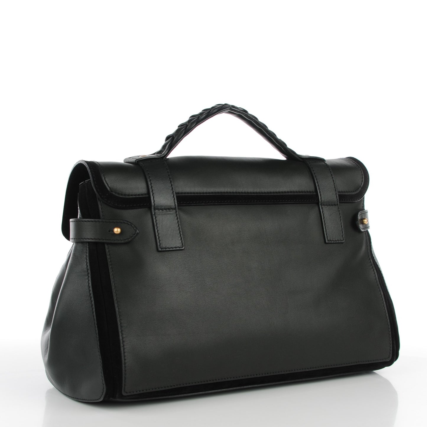 Nappa Suede Medium Panel Alexa Evergreen