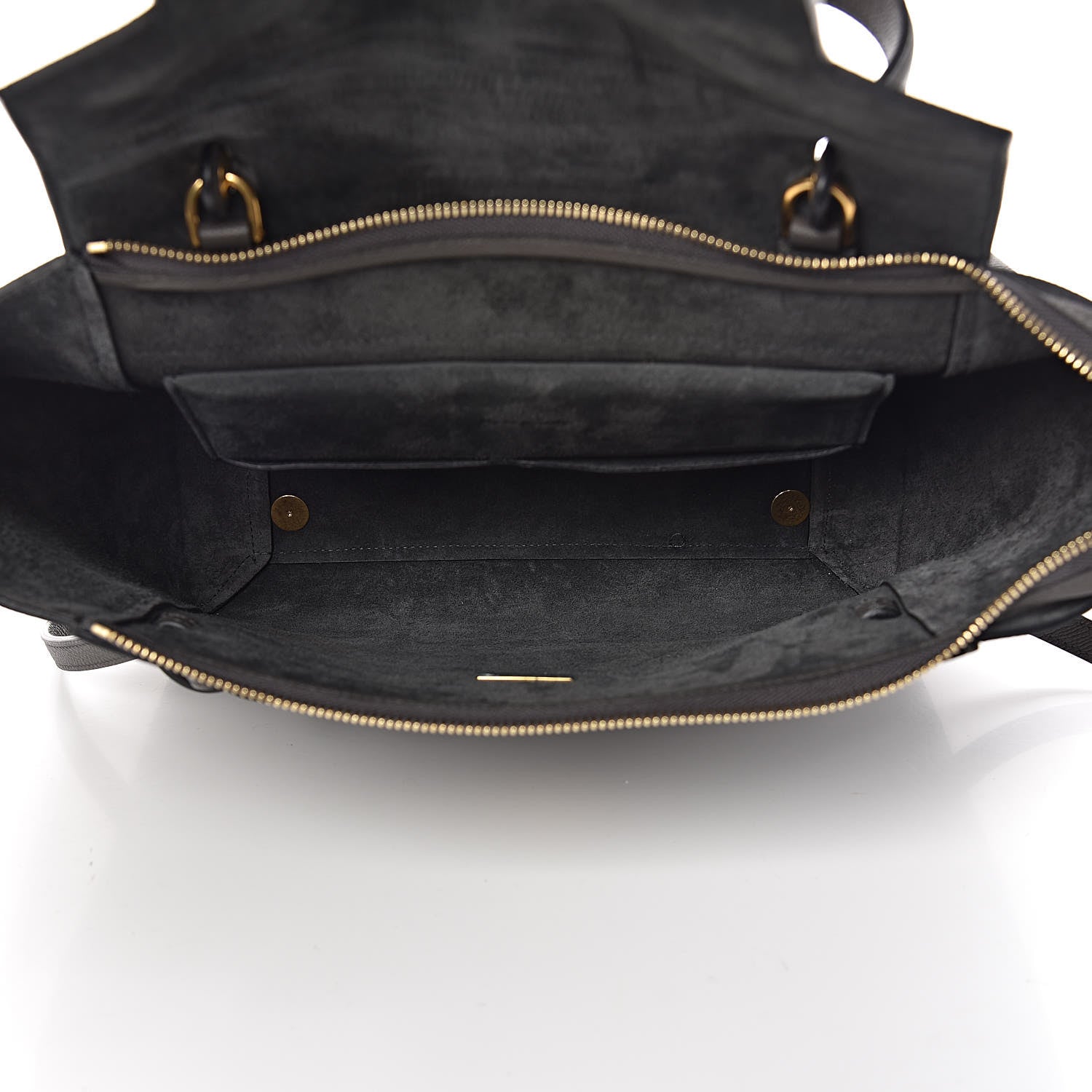 Celine Drummed Calfskin Small Belt Bag Grey 5 of 12