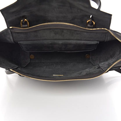 Celine Drummed Calfskin Small Belt Bag Grey 5 of 12