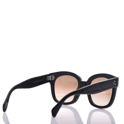 Celine New Audrey Sunglasses CL 41805/S Black 4 of 7