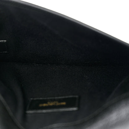 Saint Laurent Grain De Poudre Uptown Pouch Black 5 of 8
