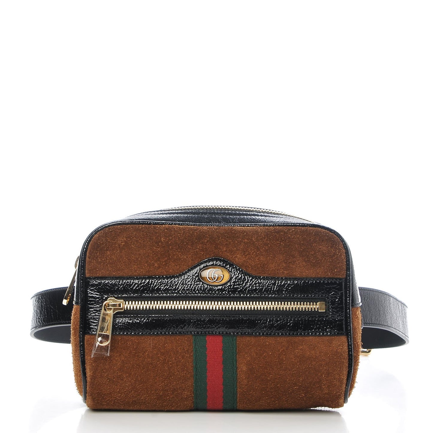 Suede Small Ophidia Belt Bag 95 38 Brown