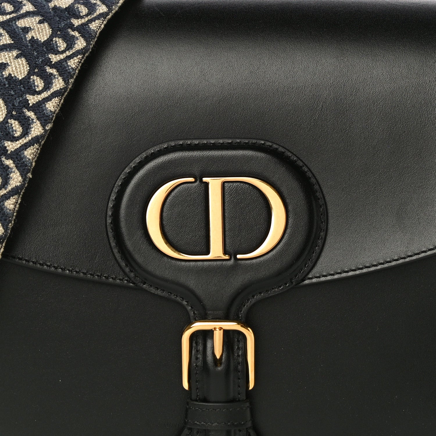 Christian Dior Box Calfskin Large Bobby Flap Black 7 of 13