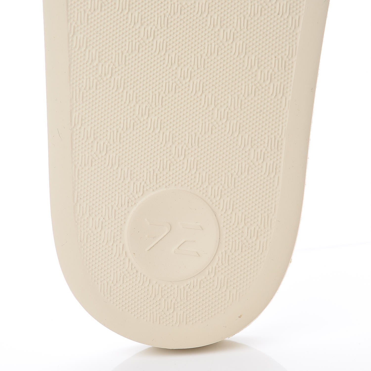 Gucci Suede Perforated Horsebit Slide Sandals 36 Ivory 7 of 9