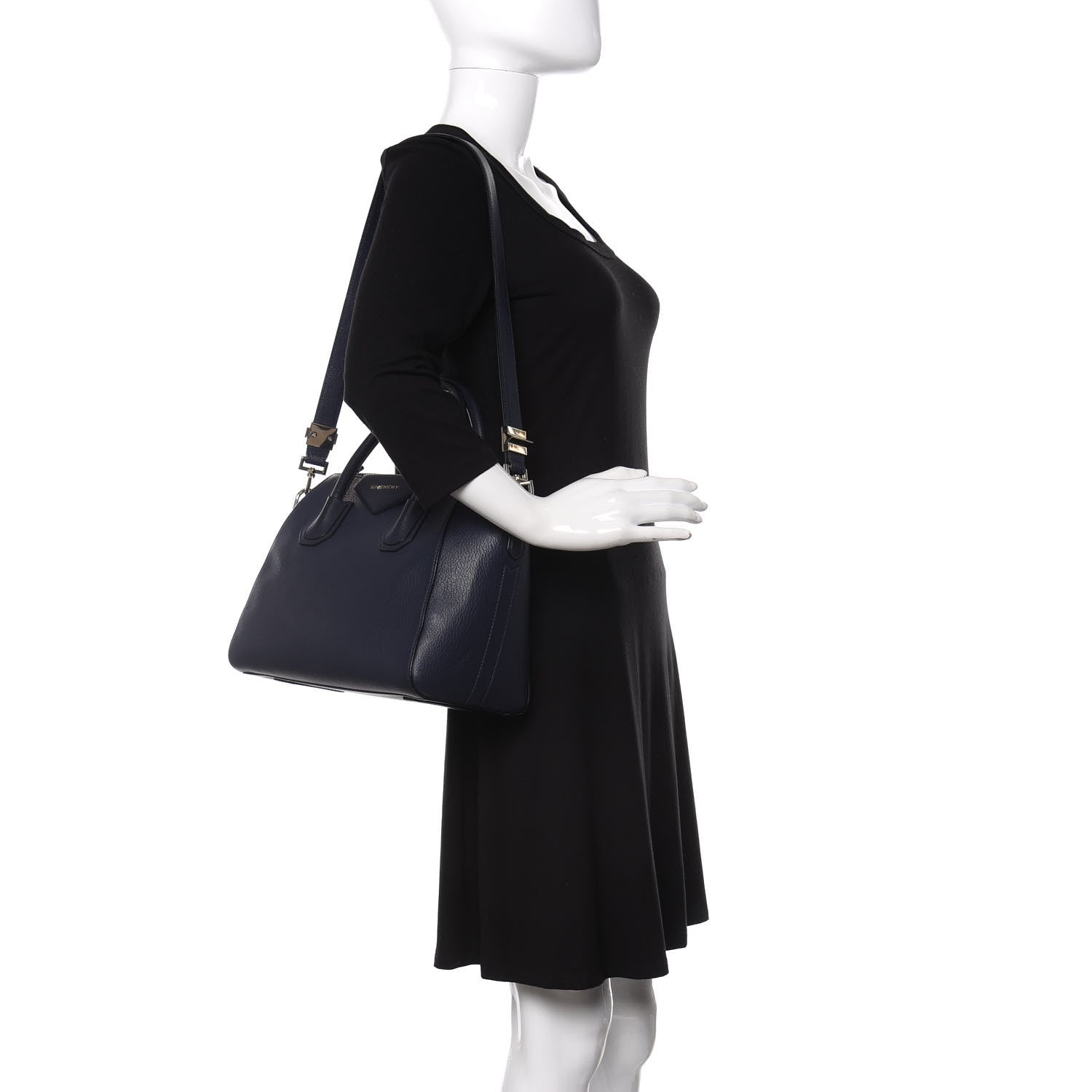 Givenchy Sugar Goatskin Small Antigona Night Blue 2 of 10