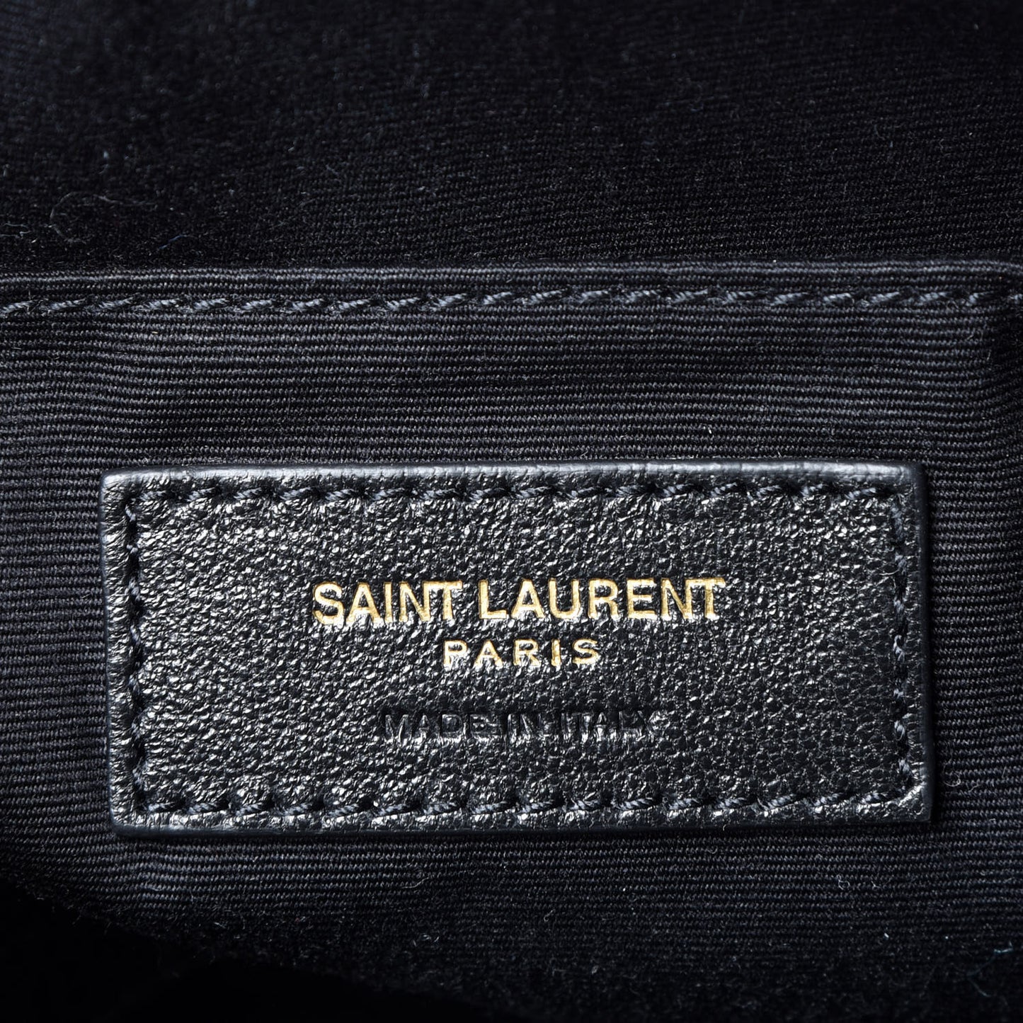 Calfskin Matelasse Monogram Lou Camera Bag Black