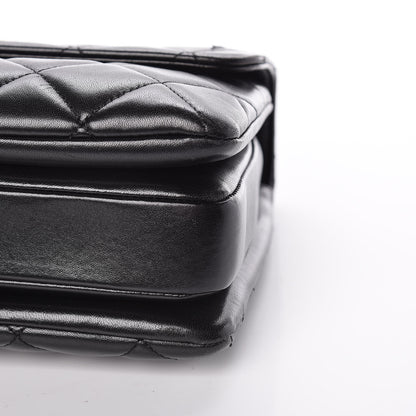 Chanel Lambskin Quilted Small Trendy CC Dual Handle Flap Bag Black 13 of 13