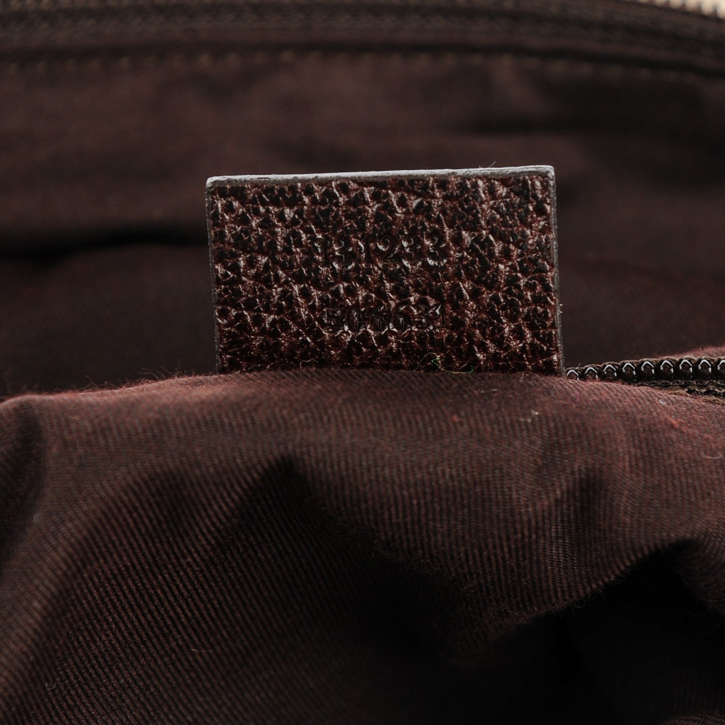 GG Monogram Large Web Handle Vertical Tote Dark Brown