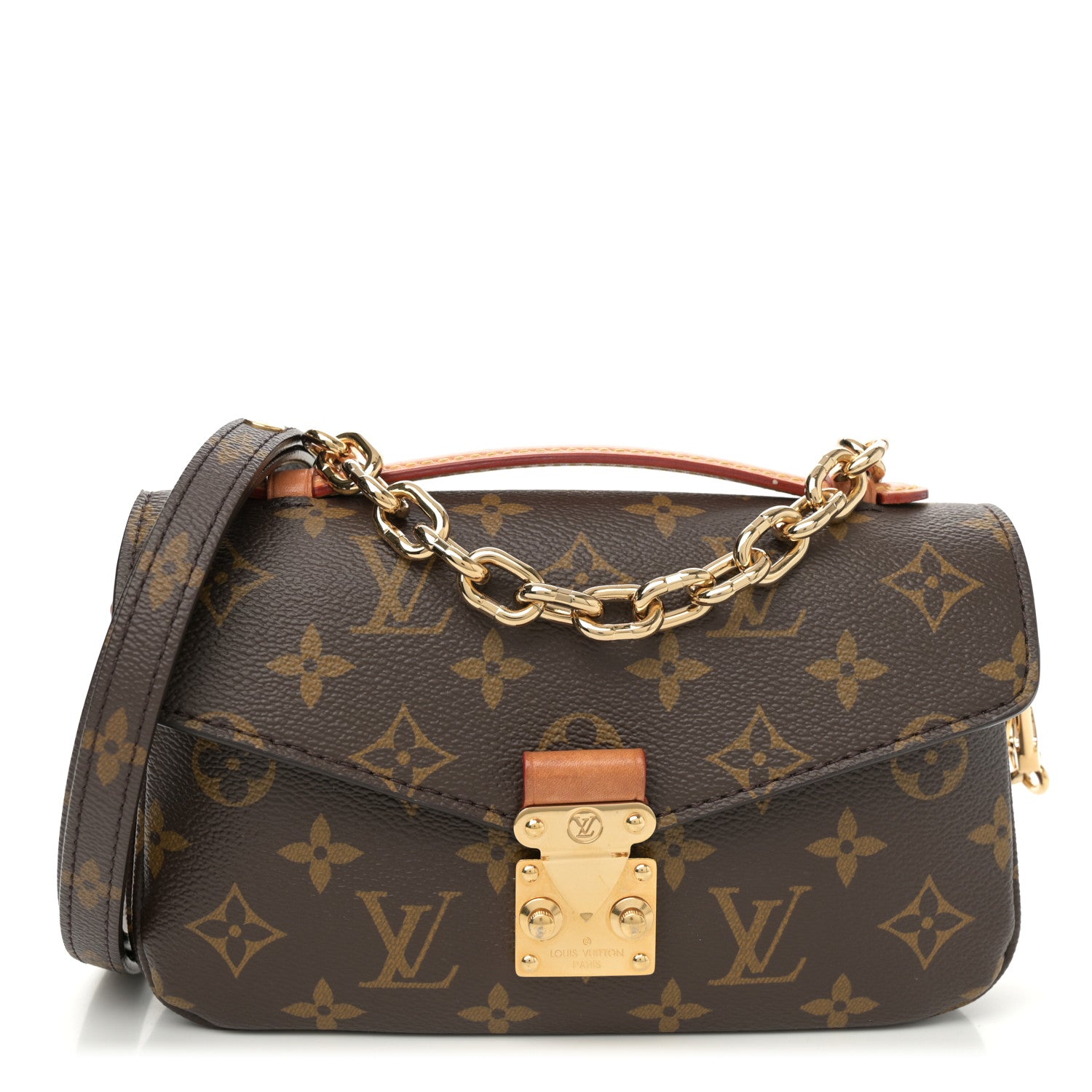 Louis Vuitton Monogram Pochette Metis East West 1 of 10