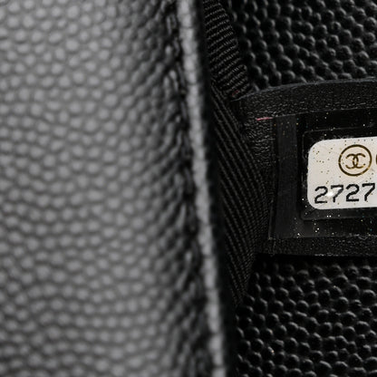 Chanel Caviar Quilted Medium Boy Flap Black 5 of 8