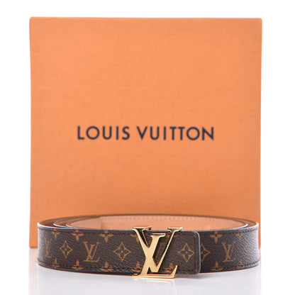 Louis Vuitton Mini Monogram 25mm LV Initiales Belt 85 34 12 of 12