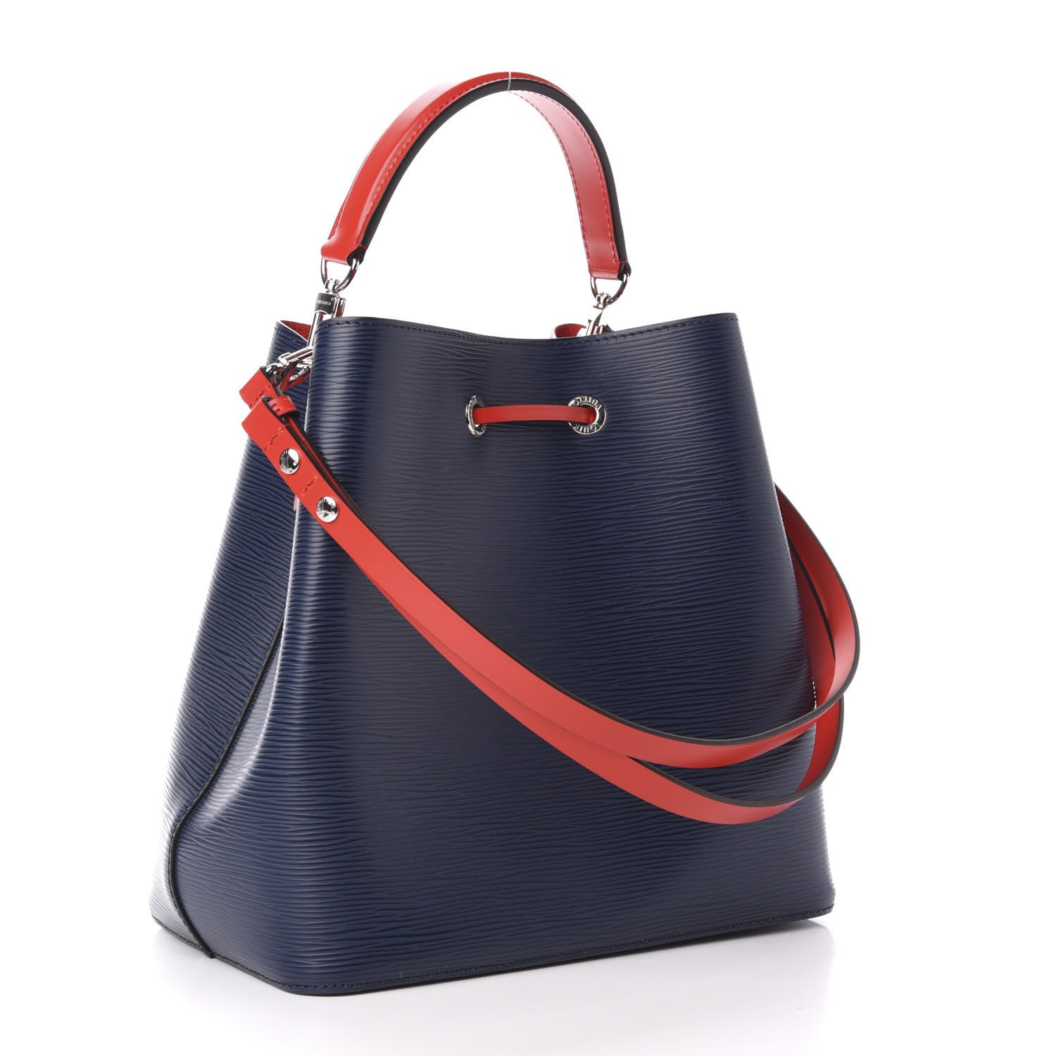 Louis Vuitton Epi Neonoe Indigo Coquelicot 3 of 9