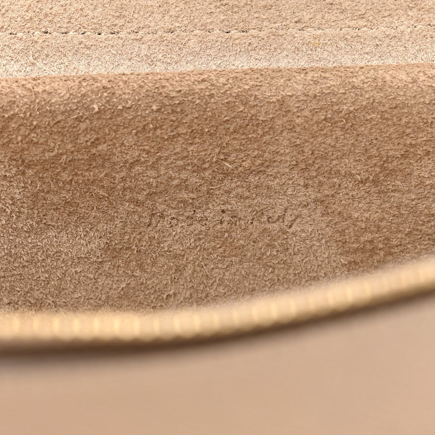 Grained Calfskin Mini Belt Bag Light Taupe