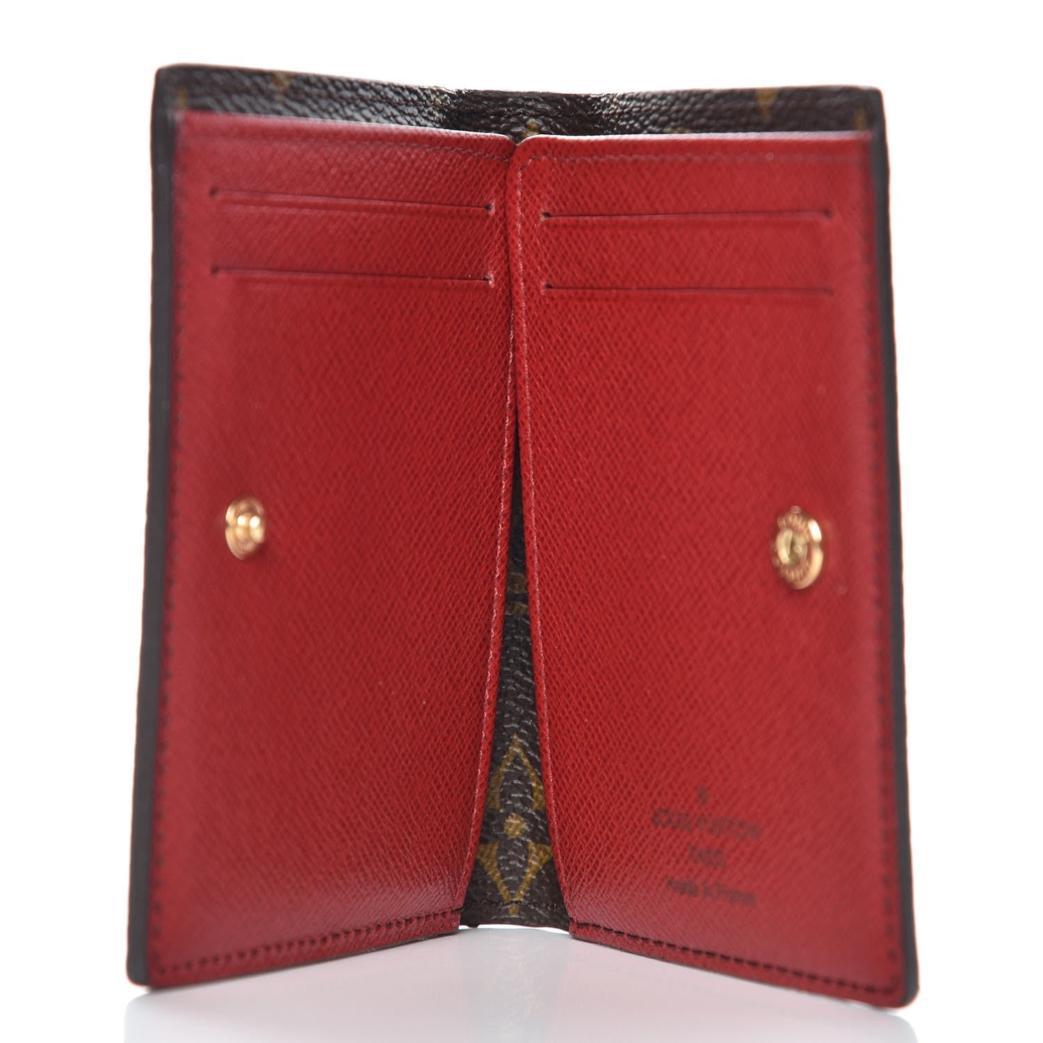 Louis Vuitton Monogram Compact Marie Wallet Rouge 5 of 8